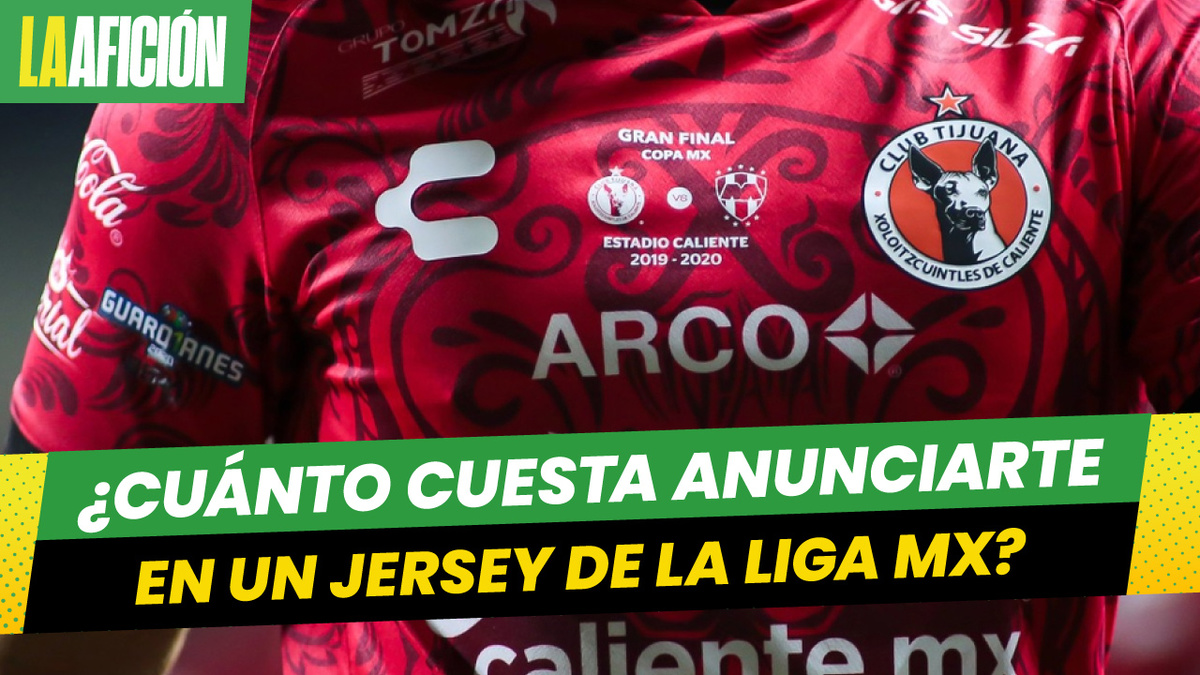 Cuánto dinero cuesta anunciarte en playera de un equipo de la Liga MX