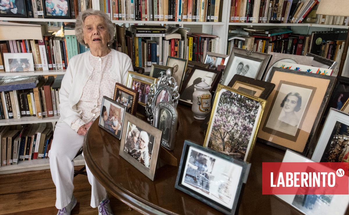Elena Poniatowska, escritora y periodista mexicana. (Foto: Jesús Quintanar | MILENIO)