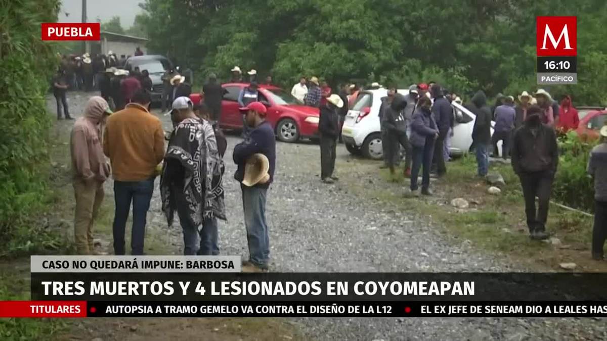 Gobierno reconoce muertes en conflicto armado de Coyomeapan; Puebla