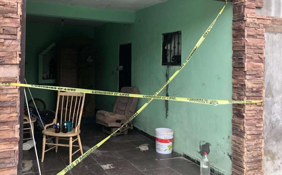 Homicidio en Reynosa. (Carolina Garza)