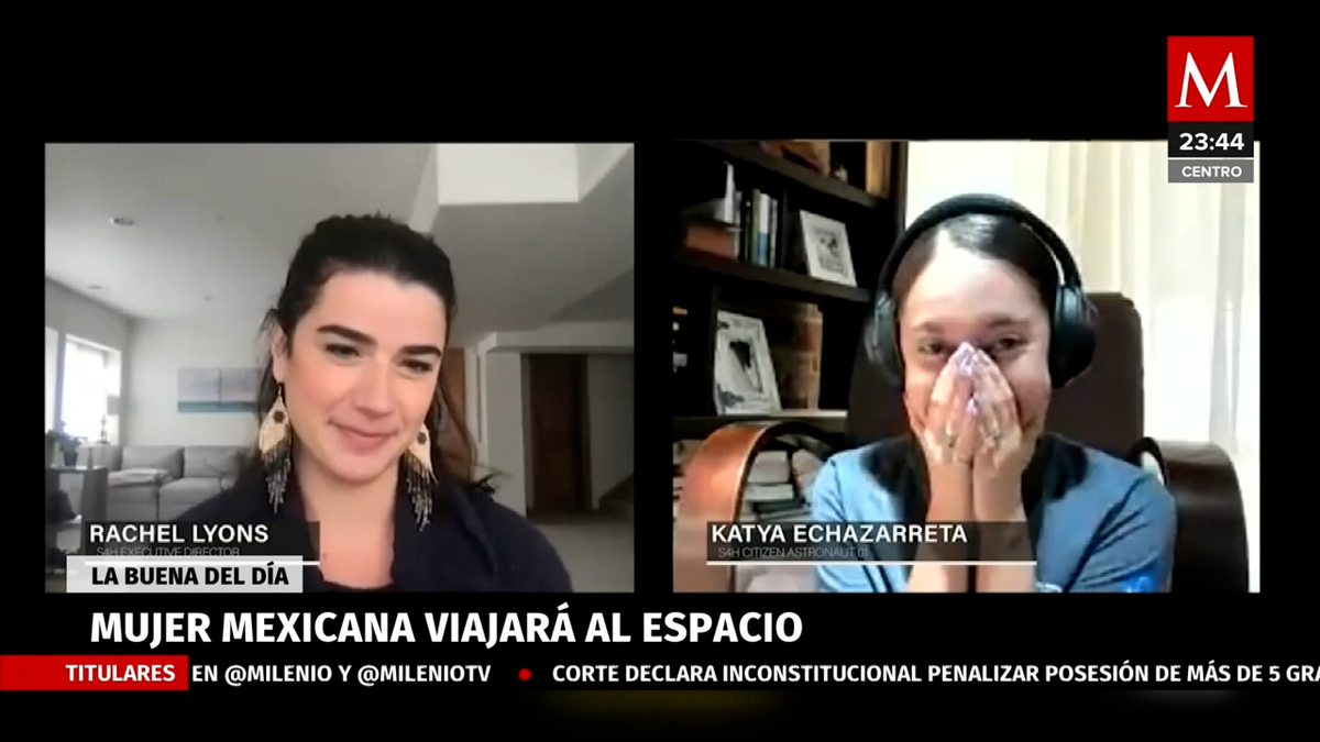 Katya Echazarreta, la primera mexicana que viajará al espacio