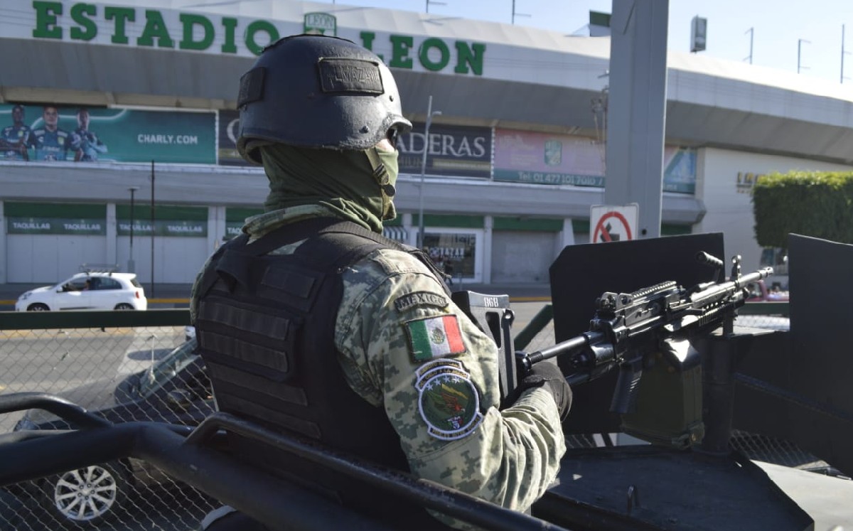 Llegan a León 200 elementos del Ejército Mexicano este jueves 12 de mayo / Cortesía