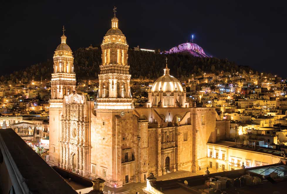 Los miembros del PCOT comparten historia, cultura y otras riquezas turísticas. Aquí la Catedral de Zacatecas