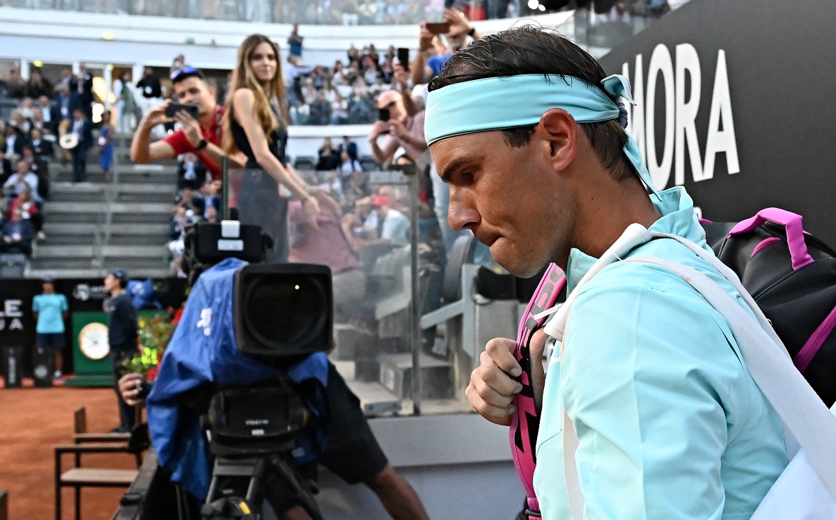 Rafael Nadal reveló que toma muchos antiinflamatorios para poder entrenar (AFP)