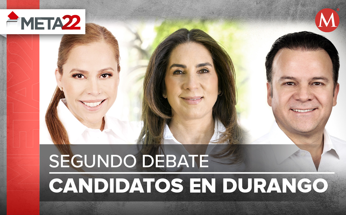 Segundo debate por candidatos a la gubernatura de Durango. | Especial