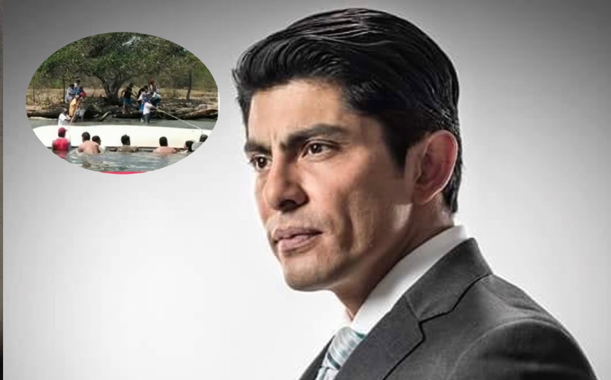 Víctor García relata cómo se hundió la lancha en la que viajaba (Especial).