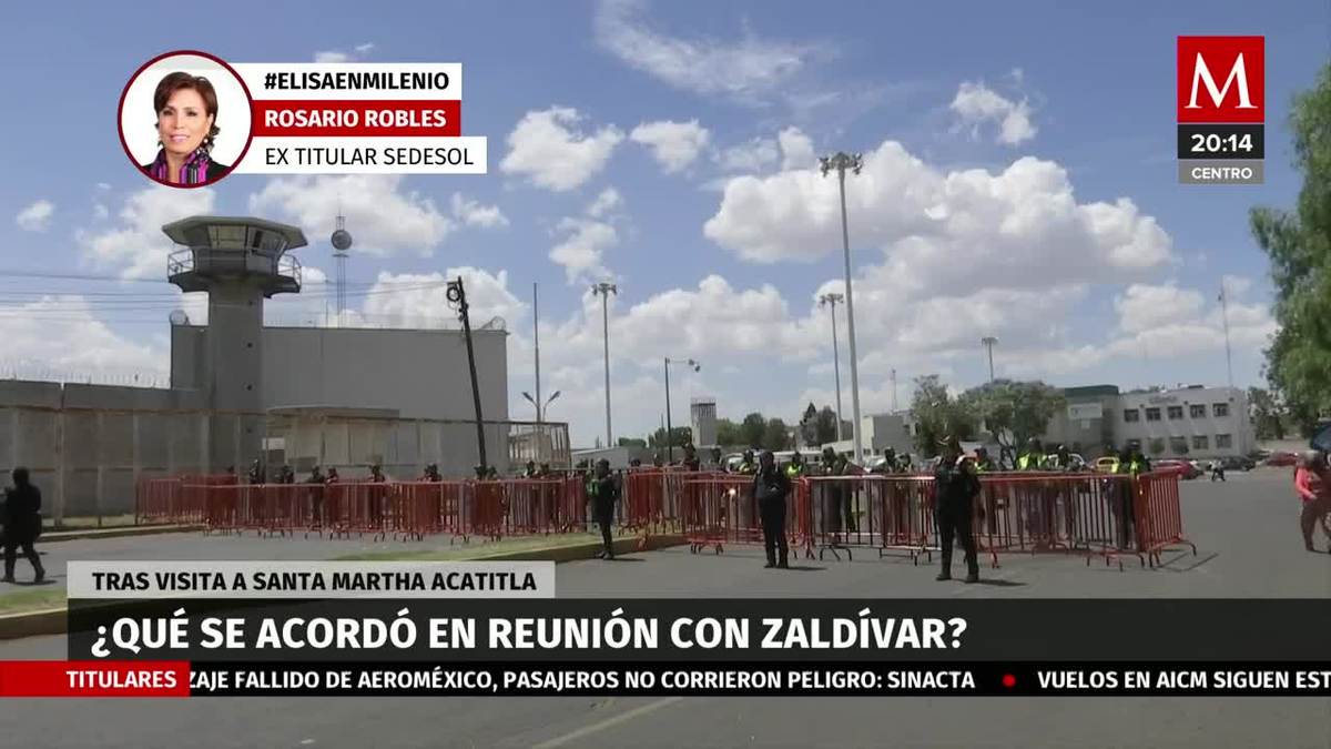 Visita al reclusorio de Santa Martha Acatitla del ministro Zaldívar