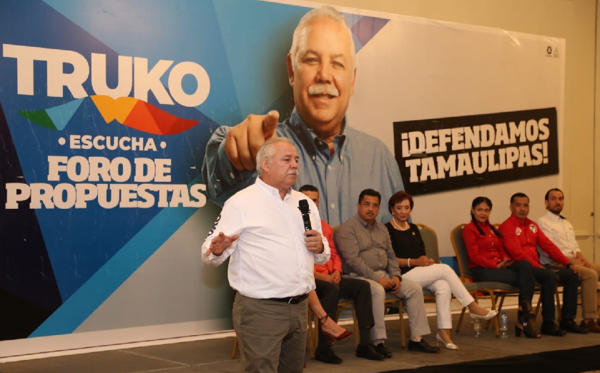 César Verástegui asegura que sólo él será quien gobierne Tamaulipas. (Yazmín Sánchez)