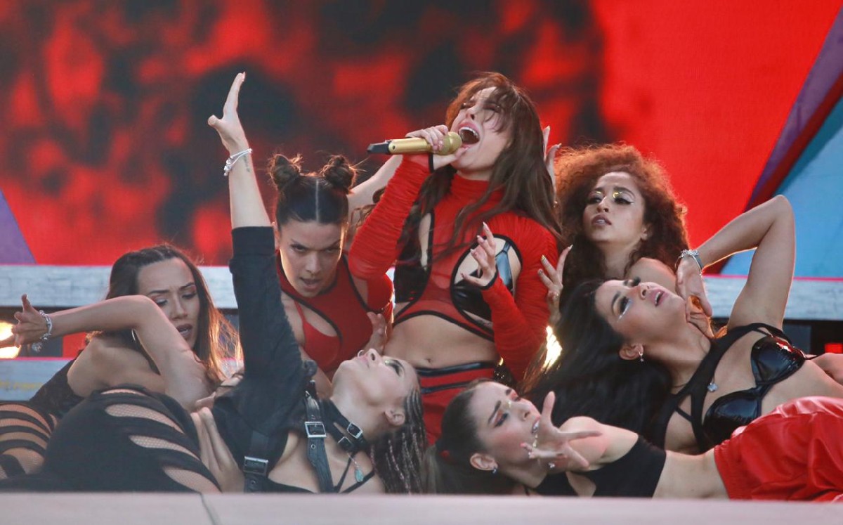 Danna Paola presente en el Festival Tecate Emblema | Ariel Ojeda