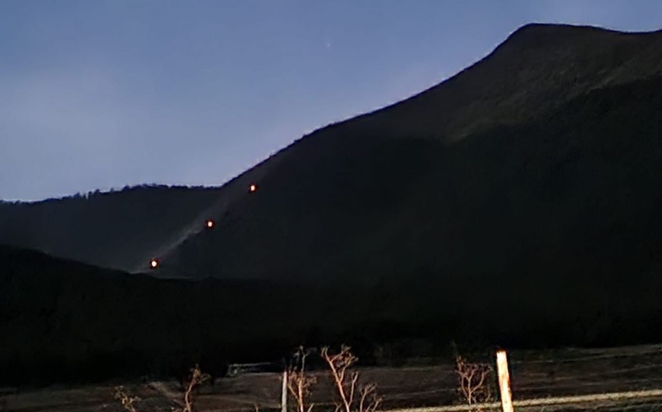 En el incendio reportado la tarde del jueves, se tiene un avance del 60 por ciento en el control, y un 40 por ciento de liquidación. | Especial