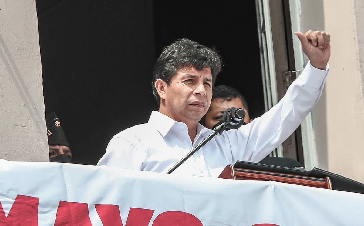 Pedro Castillo, presidente de Perú. | EFE