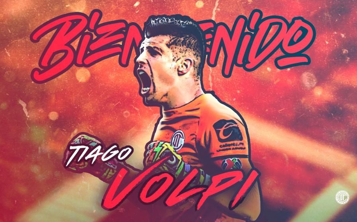 Tiago Volpi, primer refuerzo del Toluca para el Apertura 2022 (Club Toluca)