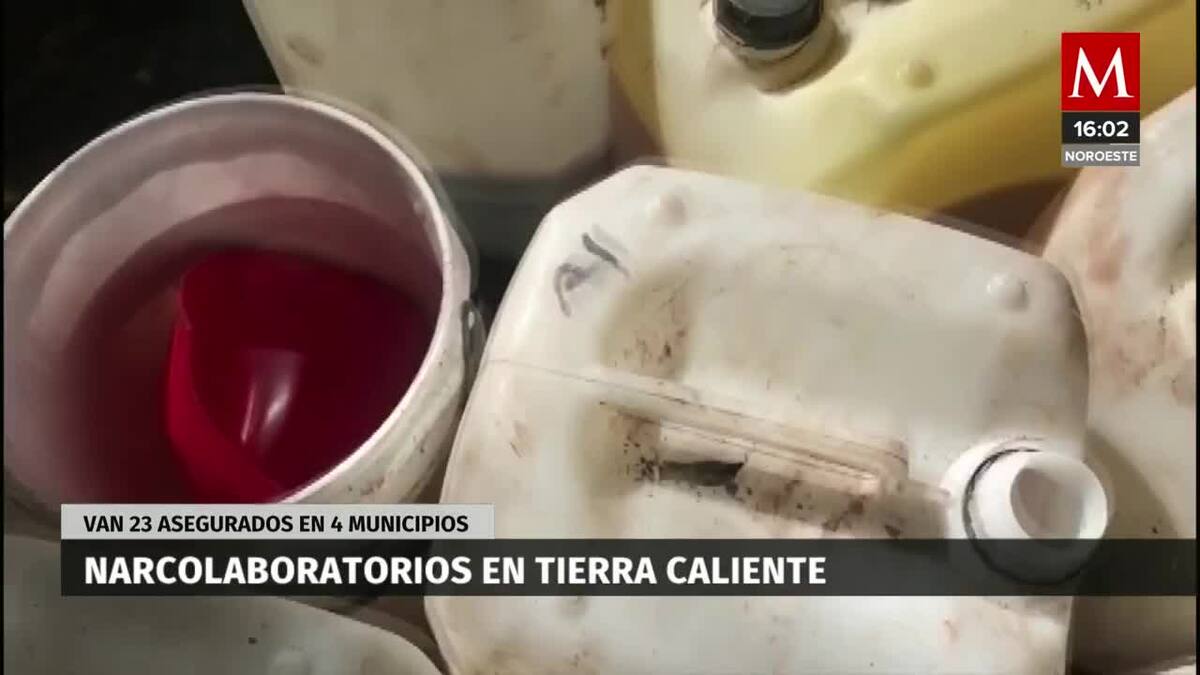 Cuatro municipios de Michoacán se convierten en 'Narcolaboratorios'