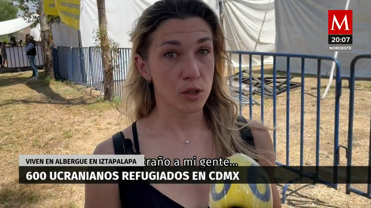 “Extraño a mi gente y a mi pueblo”: Irina, ucraniana en refugio de CdMx