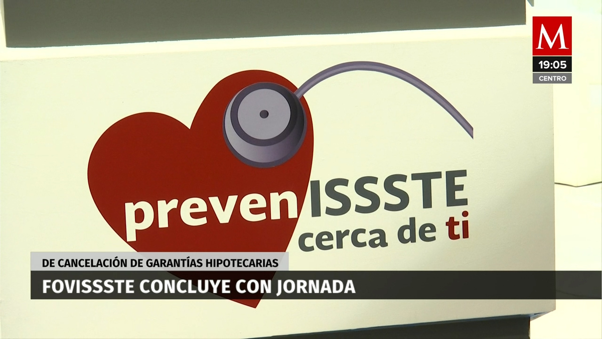 Fovissste concluye jornada de cancelación de garantías hipotecarías