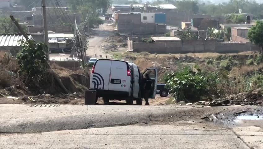 El hallazgo ocurrió en el cruce de las calles Poza Rica y Papaloapan. (Juan Munguía)