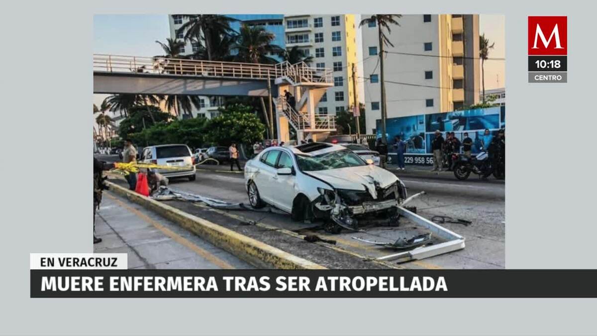 Menor de edad atropella y mata a enfermera en Boca del Río, Veracruz