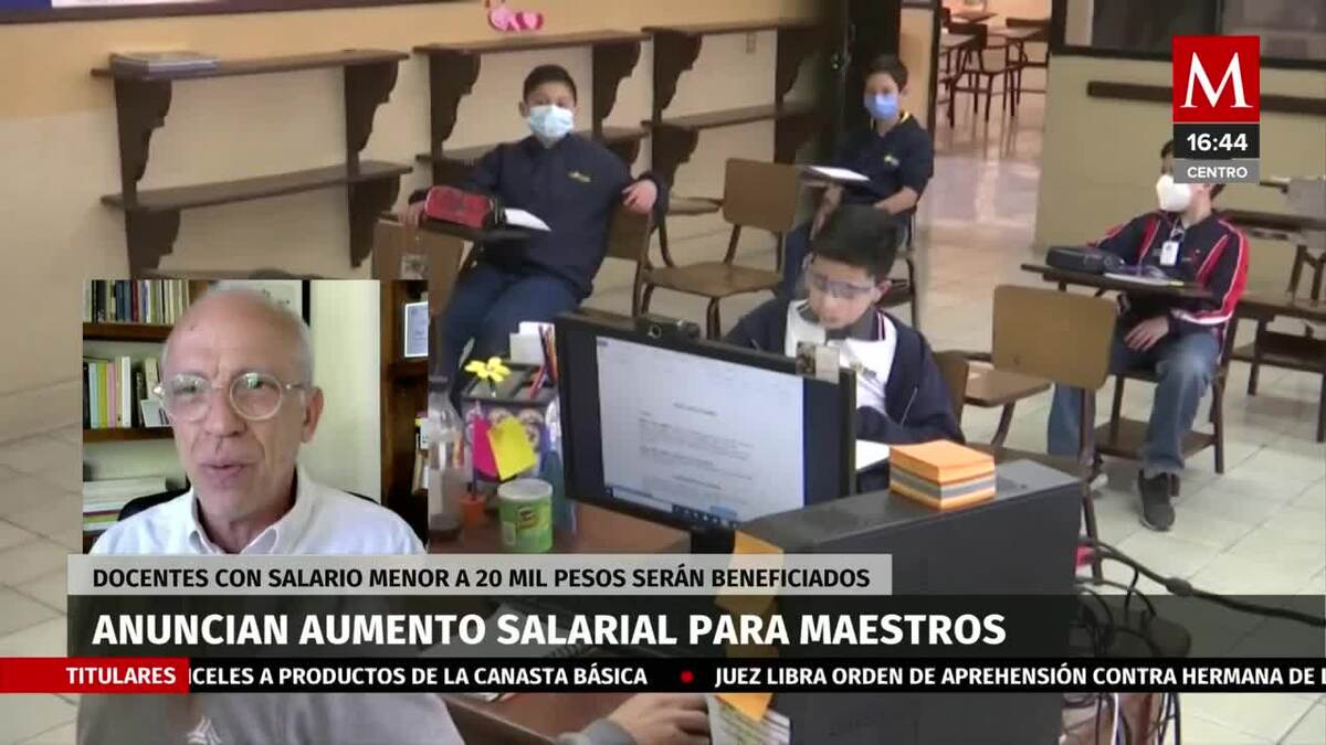 ¿Cómo será el aumento de salario para los profesores en México?