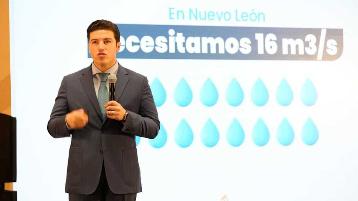 Gobierno de Nuevo León presenta Plan Maestro para garantizar agua hasta el 2050