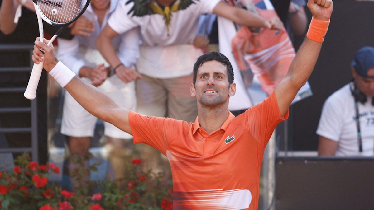Novak Djokovic se corona campeón del Masters 1000 de Roma por sexta vez