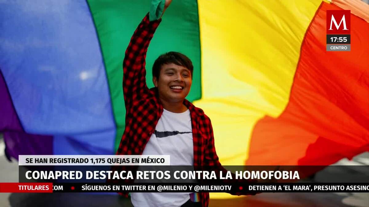 Aún faltan retos que cumplir contra la homofobia: Conapred
