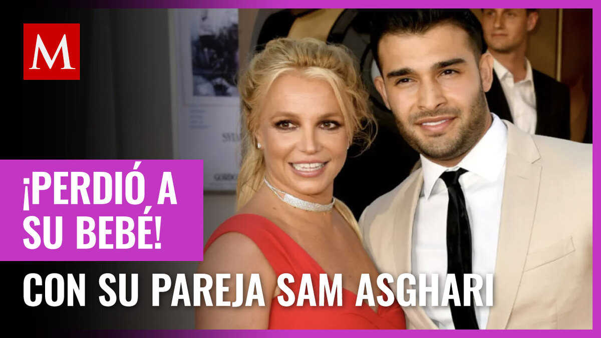 Britney Spears anuncia la pérdida de su primer hijo con su pareja Sam Asghari