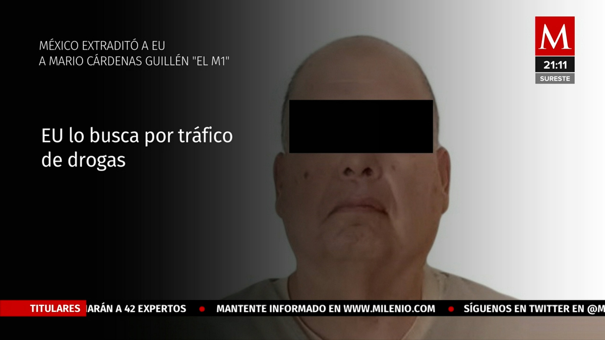 Extraditan a EU al líder del Cártel del Golfo, Mario Cárdenas Guillen, 'El M1'