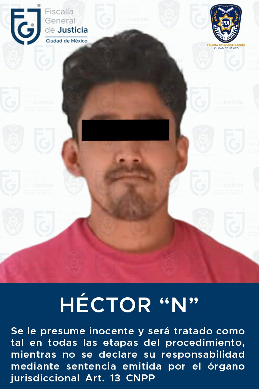 Ficha de detención de Héctor "N" (Especial)