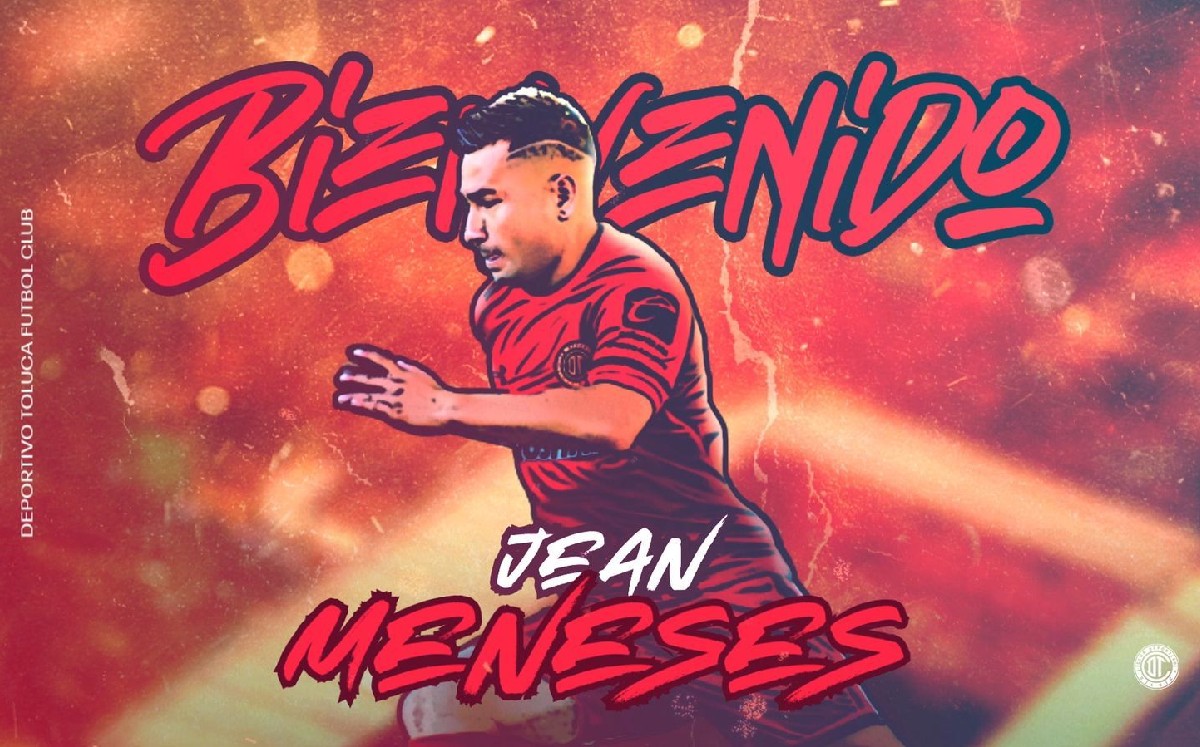 Jean Meneses es nuevo jugador del Toluca (Cortesía)