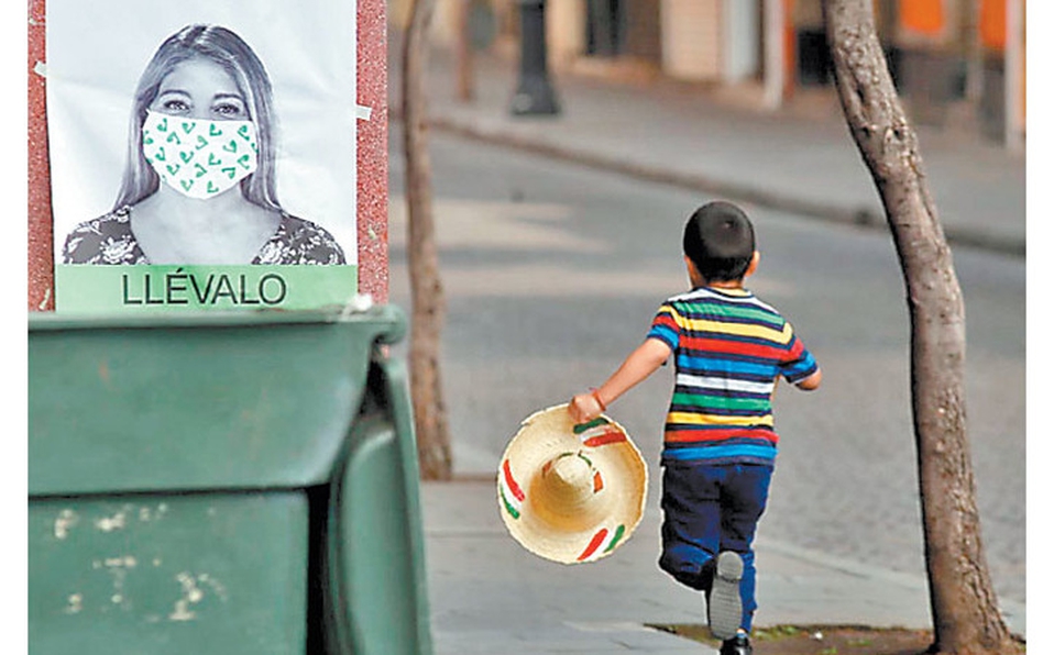 Niños felices en plena emergencia. (Araceli López)
