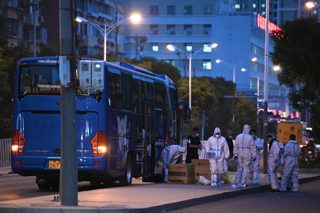 La pandemia de covid-19 en China ha provocado confinamientos masivos en Beijing y Shanghai. (AFP)
