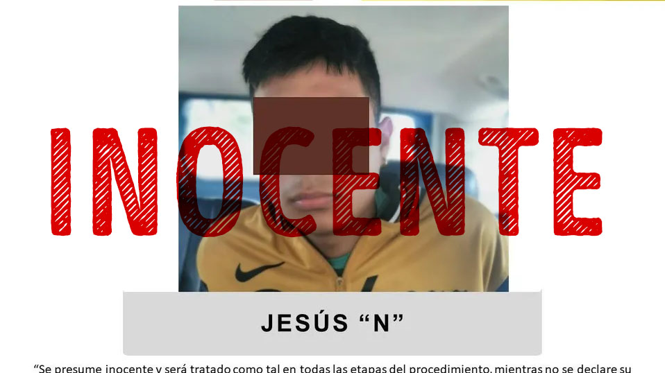 Presunto asesino de Yessenia Mollinedo es inocente, confirma la Fiscalía de Veracruz