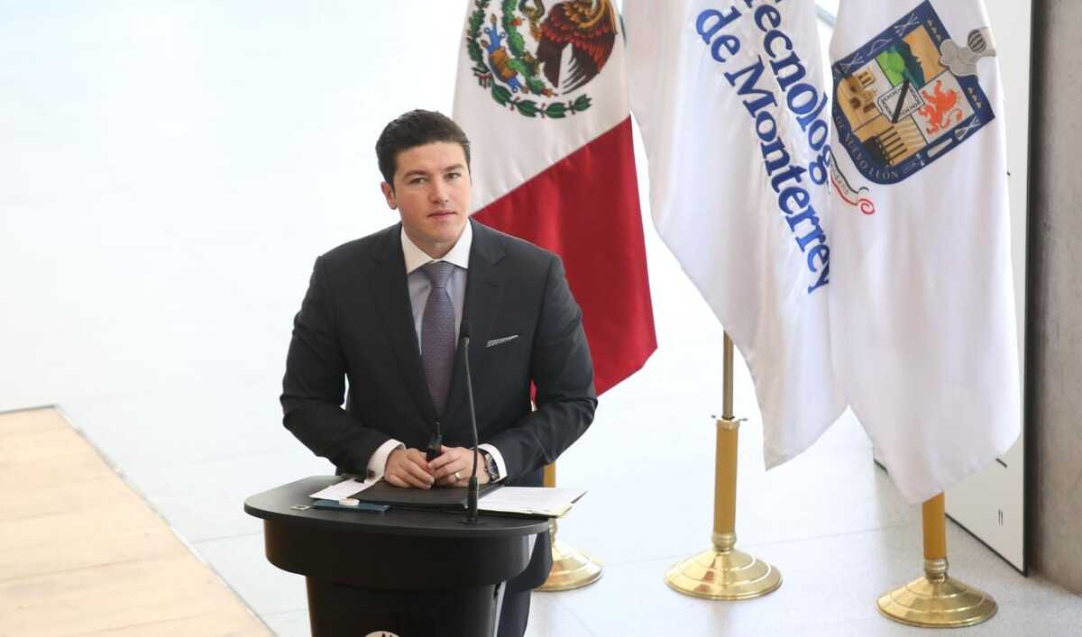 Samuel García, gobernador de Nuevo León. Foto: Jorge López.
