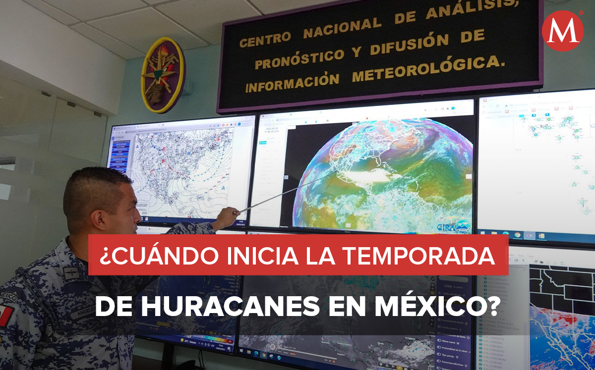 Temporada de huracanes en México. (Foto: Cuartoscuro / Diseño: MILENIO)