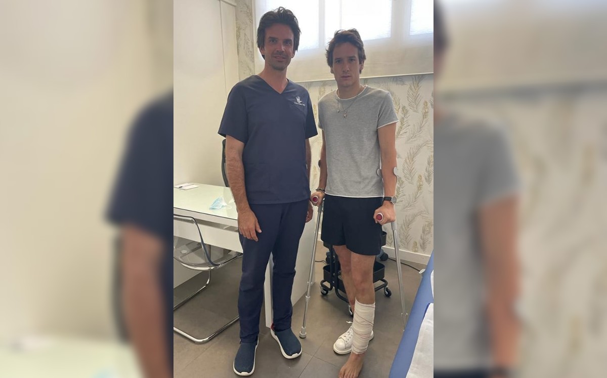 Arturo Gilio arrancó su rehabilitación. (Especial)