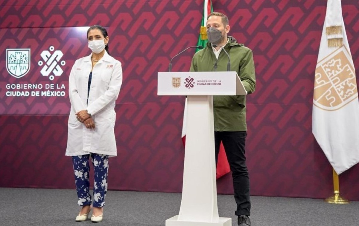 Eduardo Clark indicó que en siete días se duplicaron los casos positivos en la CdMx. | Especial