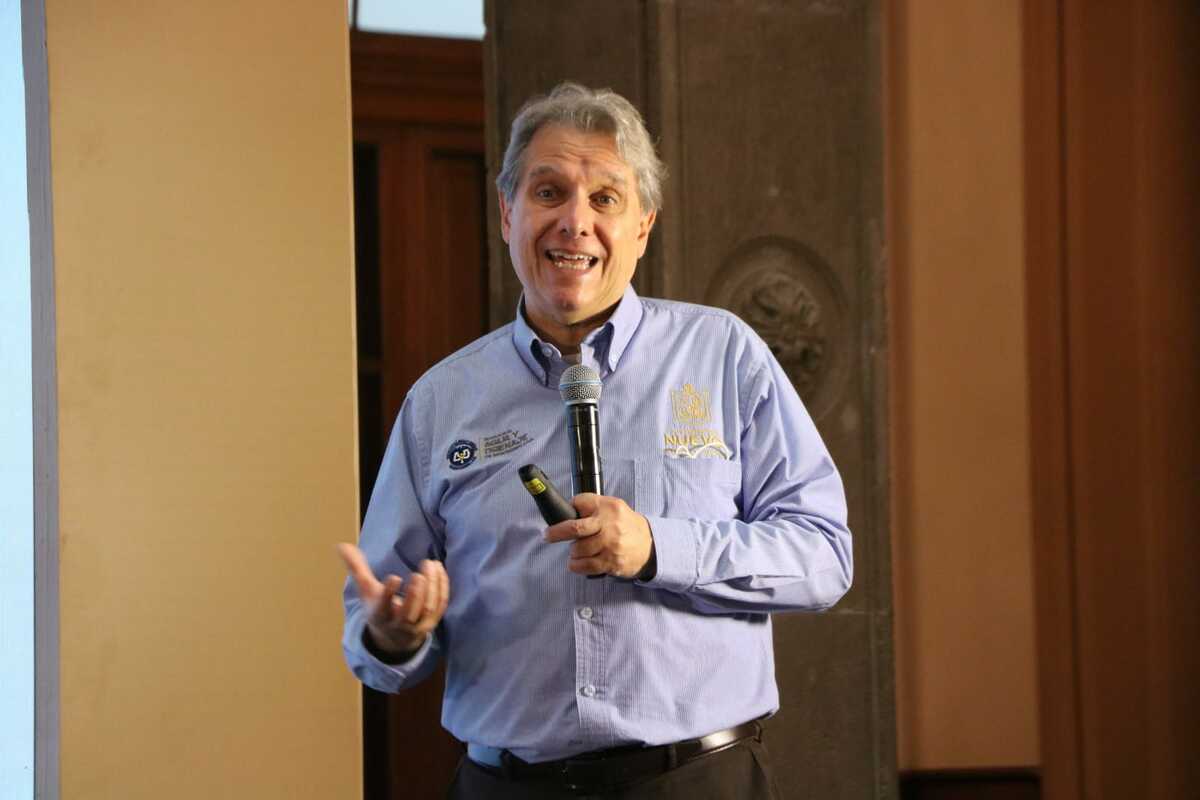 Juan Ignacio Barragán, director de Agua y Drenaje de Monterrey. Foto: Raúl Palacios.