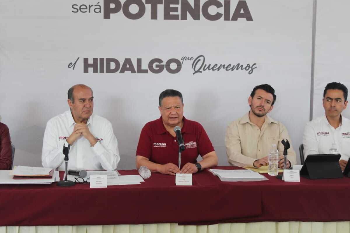 Julio Menchaca Salazar, candidato a gobernador de Hidalgo. (Jorge Sánchez)