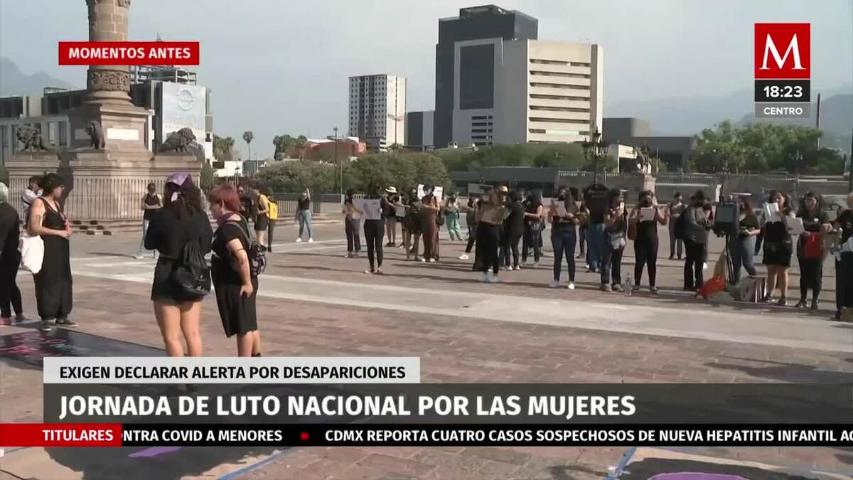 Día del luto nacional, feministas protestan en distintas partes de México