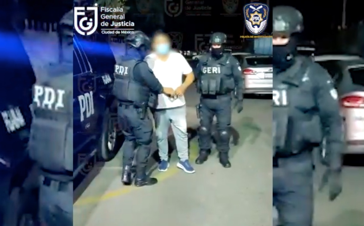 Traslado de 'El Escorpión' tras su detención. (Especial)
