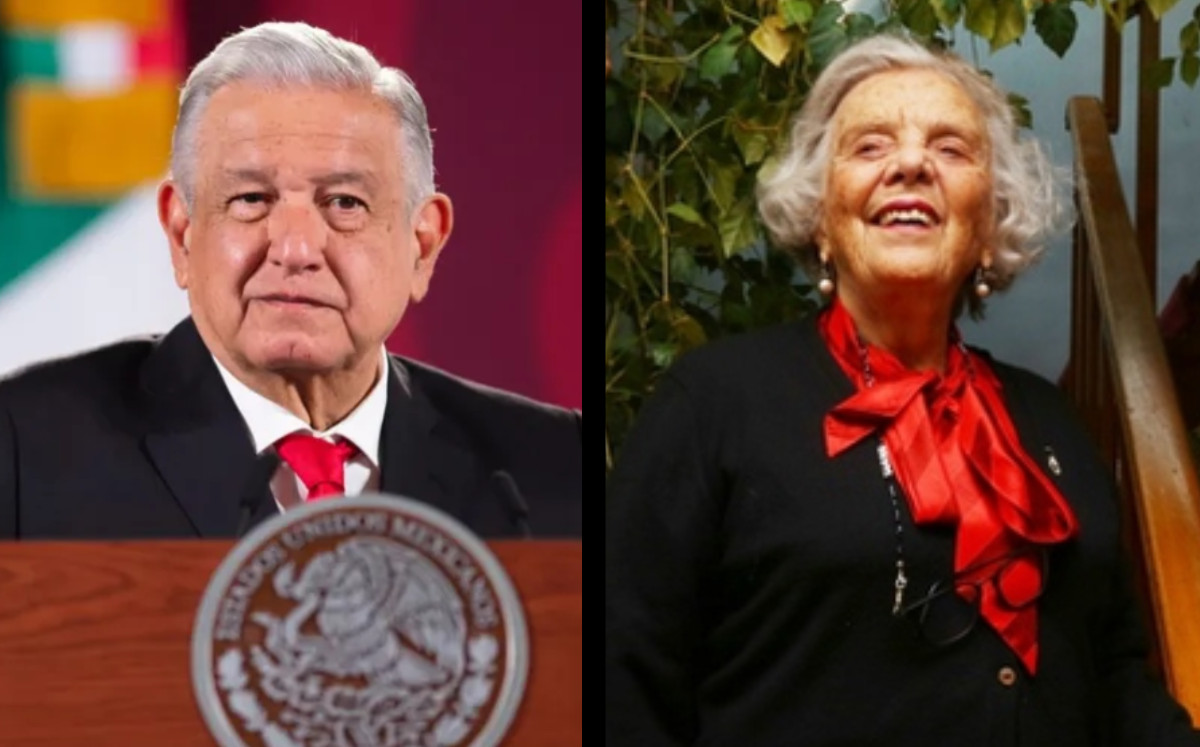 AMLO felicita a Elena Poniatowska por sus 90 años | ESPECIAL