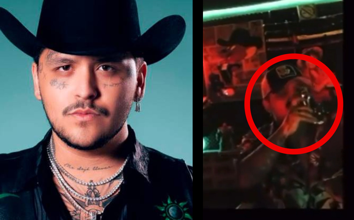 Christian Nodal bebe alcohol y ningunea los premios Latin Grammy | ESPECIAL