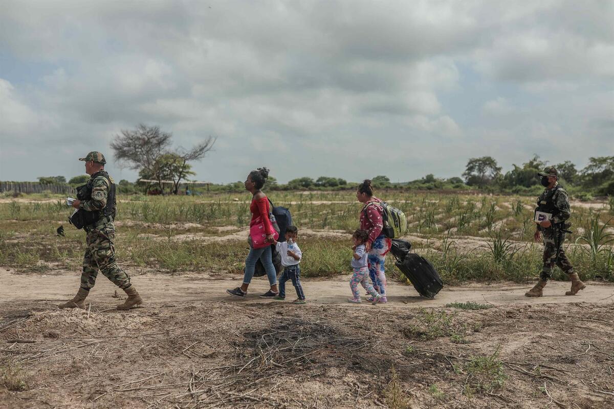 En 2022 ya han atravesado esta selva más de 19 mil personas (EFE)