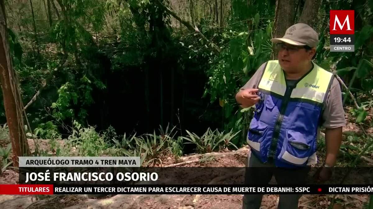 Encuentran vestigios prehispánicos en la ruta del Tren Maya