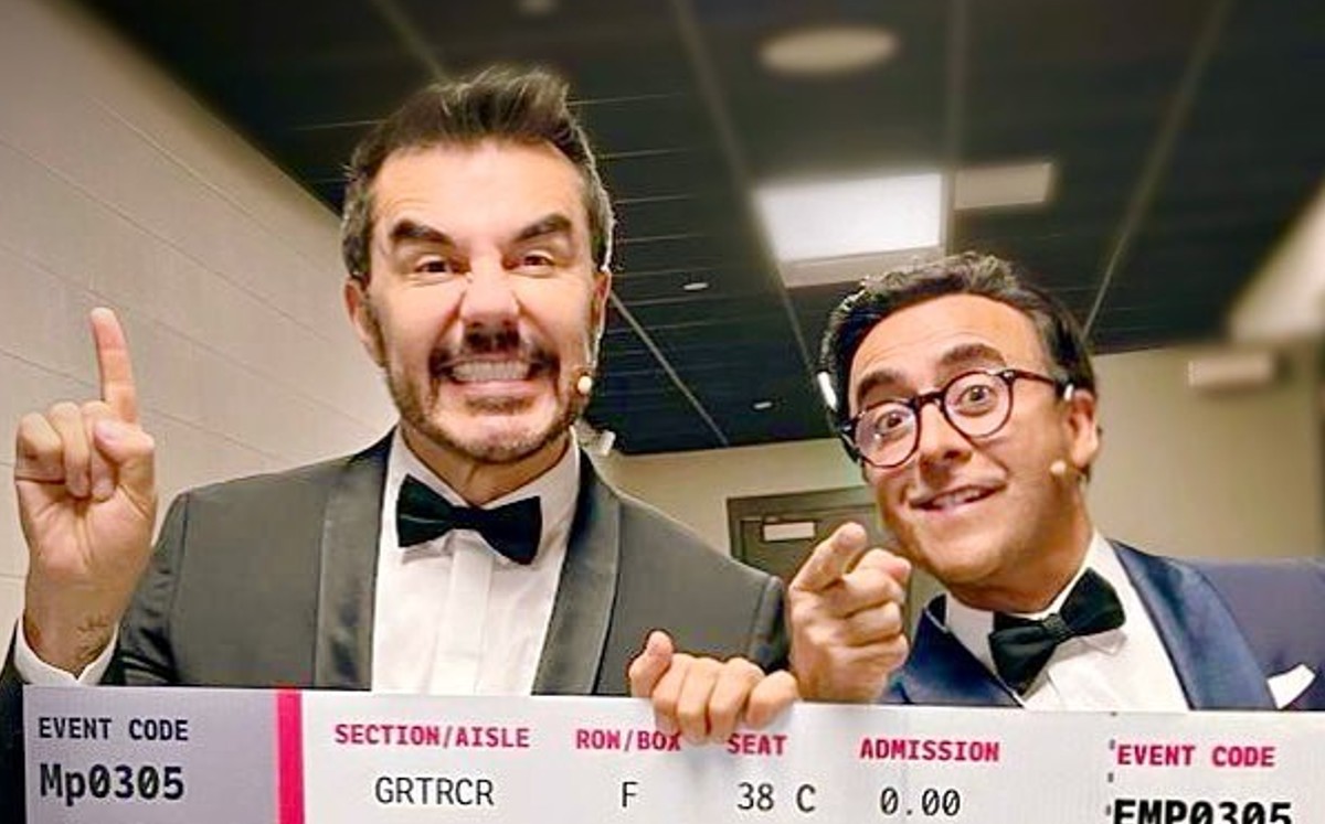 Los presentadores de televisión. (Instagram)