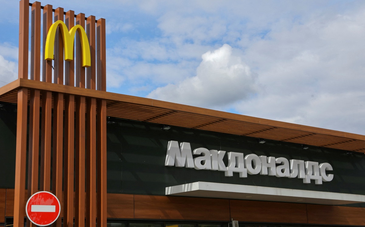 McDonald's informó hace unos días de su salida del mercado ruso tras la invasión de Ucrania. Foto: (Reuters)