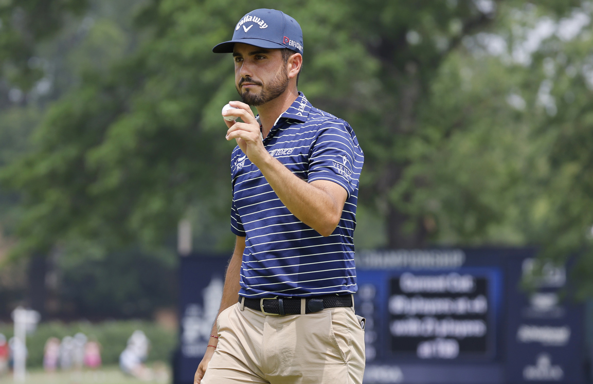 Abraham Ancer se mantiene en el top 5 del PGA Championship (EFE)