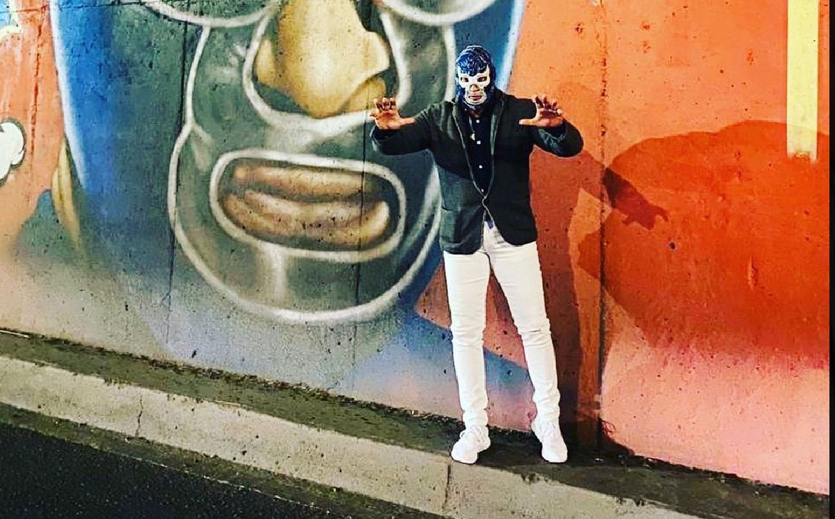 Blue Demon Jr critica a la WWE: no es lucha libre (Instagram @bluedemonjr)