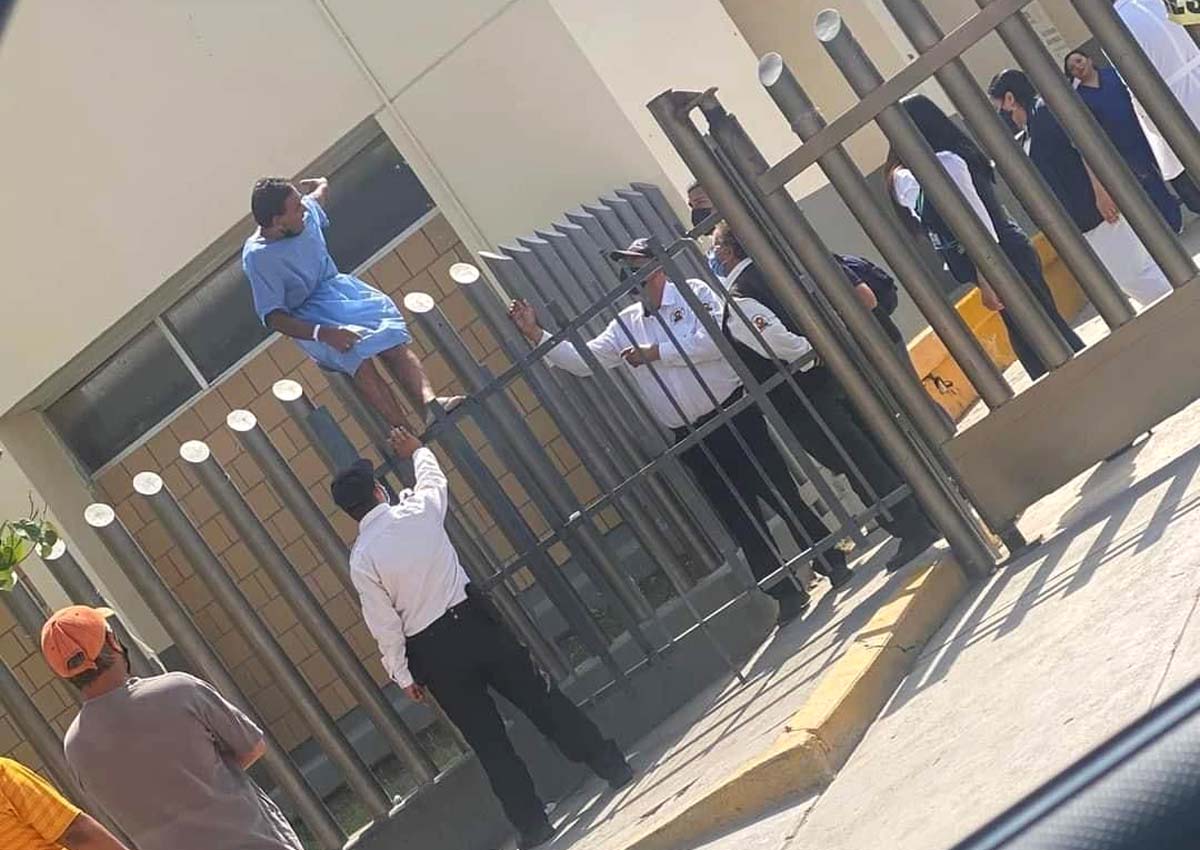 El hombre logró salir del hospital y se encuentra estable en su domicilio. (Especial)