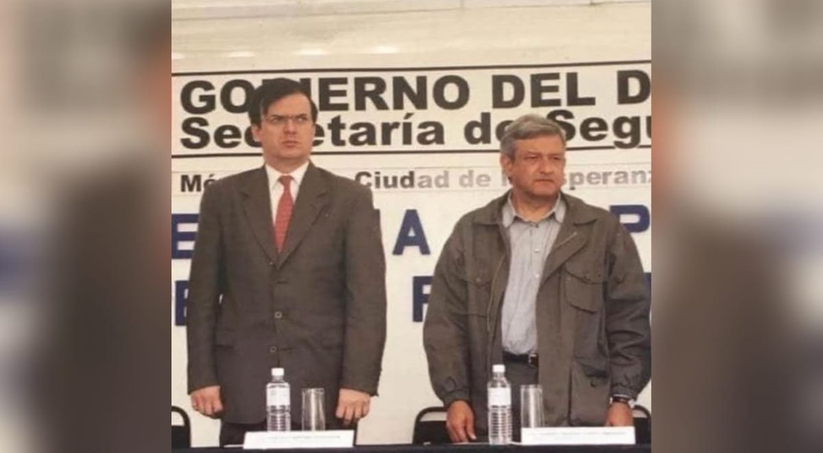Marcelo Ebrard comparte foto con AMLO. | Instagram